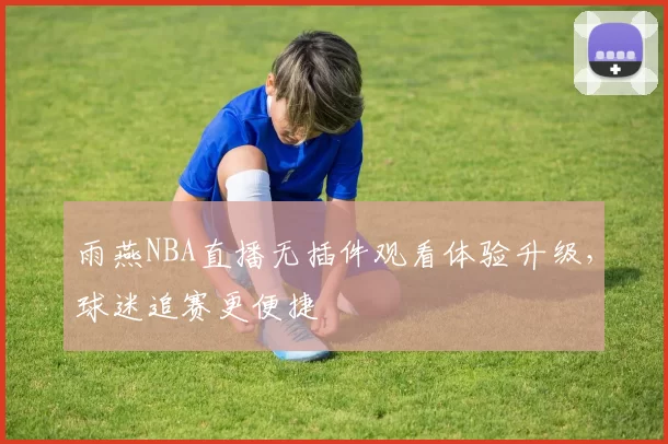 雨燕NBA直播无插件观看体验升级，球迷追赛更便捷