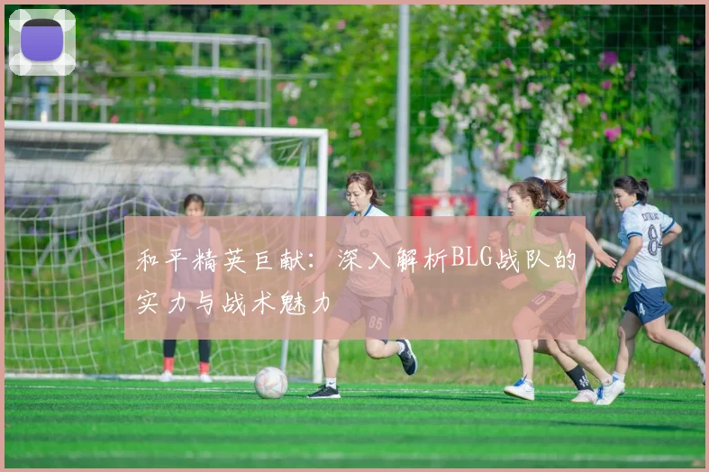 和平精英巨献:深入解析BLG战队的实力与战术魅力