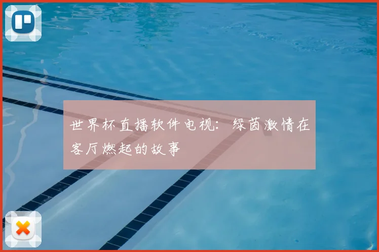 世界杯直播软件电视:绿茵激情在客厅燃起的故事